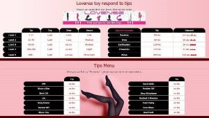 Design 1 - Chaturbate profile already created