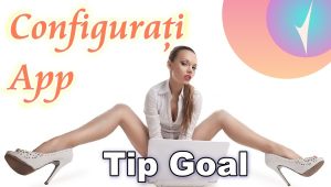 Configurați aplicația „Tip Goal” în Chaturbate?