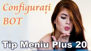 Cum să configurați bot-ul „Tip Menu Plus 20” în Chaturbate?
