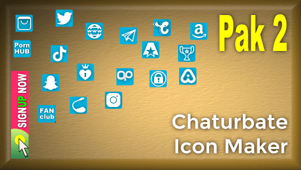 You are currently viewing Pak 2 – Chaturbate Social Media Button and Icon Maker