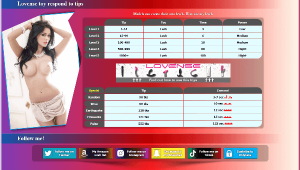 Design 14 - Chaturbate profile already created