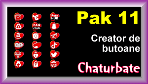 Read more about the article Pak 11 – Creator de butoane și pictograme social media pentru Chaturbate