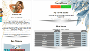 Design 13 - Chaturbate profile already created