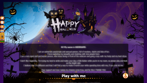 Diseño 23 – perfil VideoChat ya creado – especial Halloween