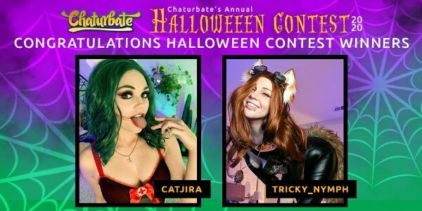 Ganadores Concurso Halloween Chaturbate 1