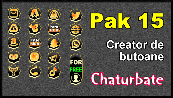 Pak-15-Generator-de-butoane-și-pictograme-pentru-Chaturbate - Video Chat de Acasa Pak 15 - Generator de butoane și pictograme pentru Chaturbate