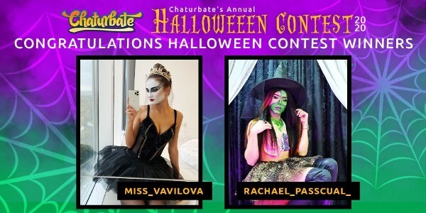 Winners Chaturbate Halloween Contest 2