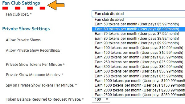 Token Price Chaturbate