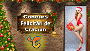 Concurs de Felicitări de Crăciun Chaturbate 2020