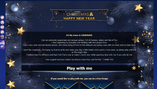 Read more about the article Design 36 – Chaturbate BIO profile already created
