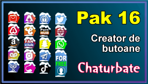 Read more about the article Pak 16 – Generator de butoane și pictograme pentru Chaturbate
