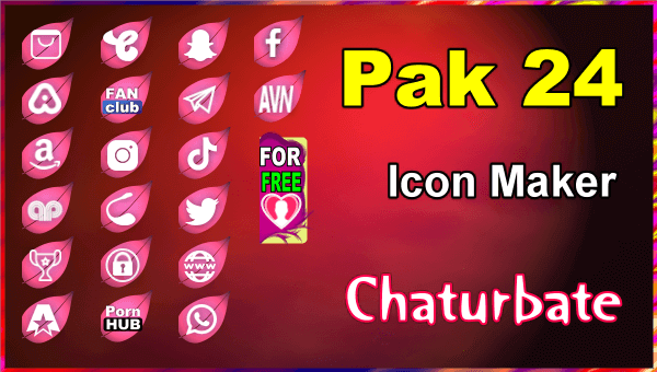 Pak-24-FREE-Chaturbate-Social-Media-Button-and-Icon-Maker
