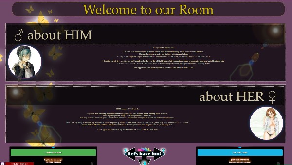Design 51 - Chaturbate BIO profile already created