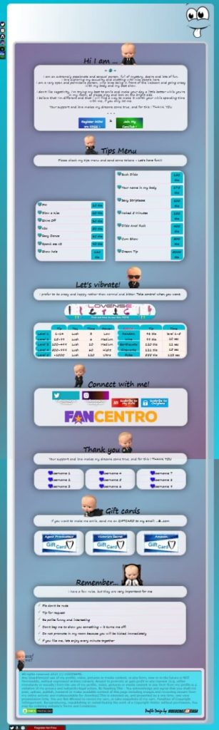Demo 57 - create Chaturbate profile in seconds
