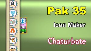 Pak 35 – FREE Chaturbate Social Media Button and Icon Maker