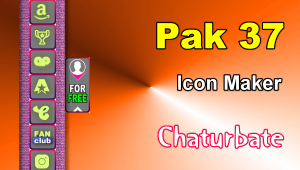 Pak 37 - FREE Chaturbate Social Media Button and Icon Maker