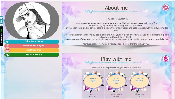 CamSoda Design 11 – complete code already created for your CamSoda BIO