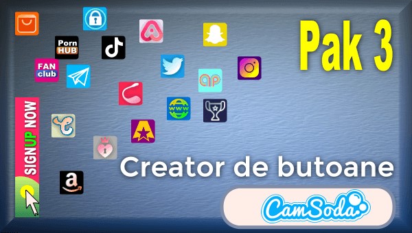 CamSoda - Pak 3 - Generator de butoane și pictograme social media