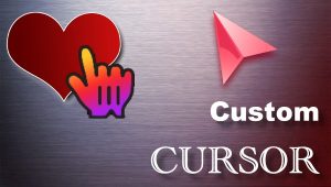 Cursors for your custom profile