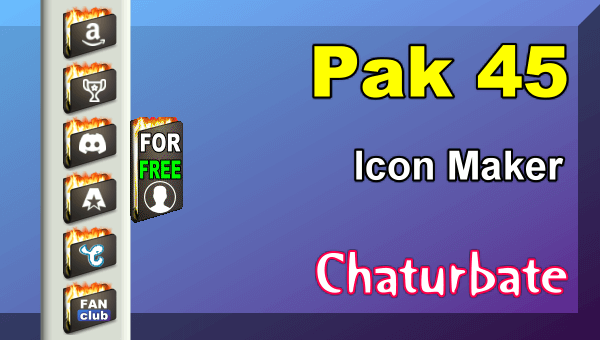 Pak-45-FREE-Chaturbate-Social-Media-Button-and-Icon-Maker - Erotic Video Chat at Home Pak 45 - FREE Chaturbate Social Media Button and Icon Maker