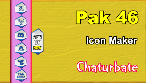 Pak-46-FREE-Chaturbate-Social-Media-Button-and-Icon-Maker - Erotic Video Chat at Home Pak 46 - FREE Chaturbate Social Media Button and Icon Maker