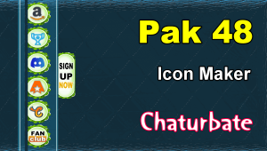 Pak-48-FREE-Chaturbate-Social-Media-Button-and-Icon-Maker