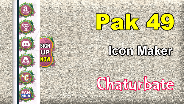 Pak-49-FREE-Chaturbate-Social-Media-Button-and-Icon-Maker - Erotic Video Chat at Home Pak 49 - FREE Chaturbate Social Media Button and Icon Maker