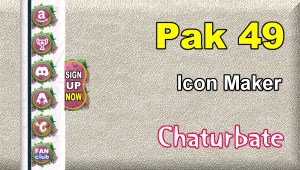Pak 49 – FREE Chaturbate Social Media Button and Icon Maker