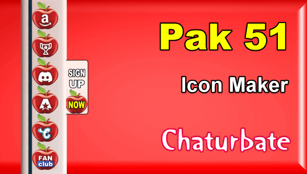 Pak-51-FREE-Chaturbate-Social-Media-Button-and-Icon-Maker - Erotic Video Chat at Home Pak 51 - FREE Chaturbate Social Media Button and Icon Maker