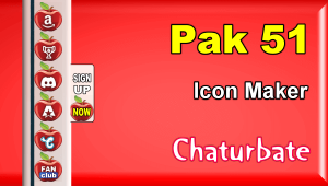 Read more about the article Pak 51 – FREE Chaturbate Social Media Button and Icon Maker