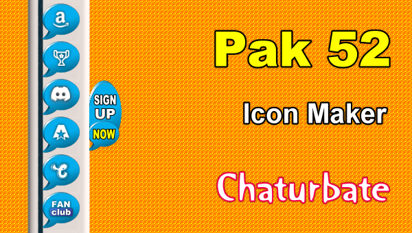 Pak 52 - FREE Chaturbate Social Media Button and Icon Maker - Erotic Video Chat at Home Pak 52 - FREE Chaturbate Social Media Button and Icon Maker