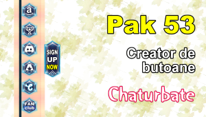 Pak 53 - Generator de butoane și pictograme pentru Chaturbate