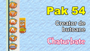 Pak 54 - Generator de butoane și pictograme pentru Chaturbate