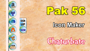 Pak 56 - FREE Chaturbate Social Media Button and Icon Maker