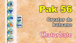 Pak 56 - Generator de butoane și pictograme pentru Chaturbate