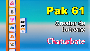Pak 61 - Generator de butoane și pictograme pentru Chaturbate