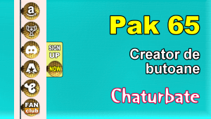 Pak 65 – Generator de butoane și pictograme pentru Chaturbate