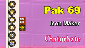Pak 69 – FREE Chaturbate Social Media Button and Icon Maker