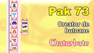 Pak 73 – Generator de butoane și pictograme pentru Chaturbate