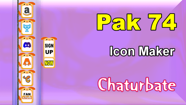 Pak 74 - FREE Chaturbate Social Media Button and Icon Maker - Erotic Video Chat at Home Pak 74 - FREE Chaturbate Social Media Button and Icon Maker