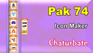 Read more about the article Pak 74 – FREE Chaturbate Social Media Button and Icon Maker