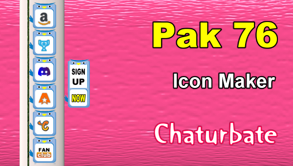 Pak 76 - FREE Chaturbate Social Media Button and Icon Maker - Erotic Video Chat at Home Pak 76 - FREE Chaturbate Social Media Button and Icon Maker
