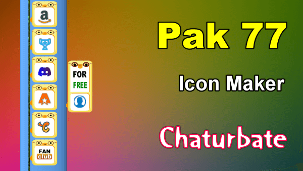 Pak 77 - FREE Chaturbate Social Media Button and Icon Maker - Erotic Video Chat at Home Pak 77 - FREE Chaturbate Social Media Button and Icon Maker