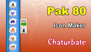 Read more about the article Pak 80 – FREE Chaturbate Social Media Button and Icon Maker