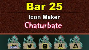 Bar 25 - FREE Chaturbate Icon Maker for your BIO