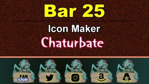 Read more about the article Bar 25 – FREE Chaturbate Icon Maker for your BIO