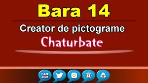 Bara 14 - Generator de pictograme social media pentru Chaturbate