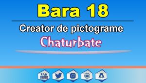 Bara 18 - Generator de pictograme social media pentru Chaturbate