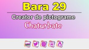 Bara 29 – Generator de pictograme social media pentru Chaturbate