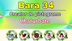 Bara 34 - Generator de pictograme social media pentru Chaturbate